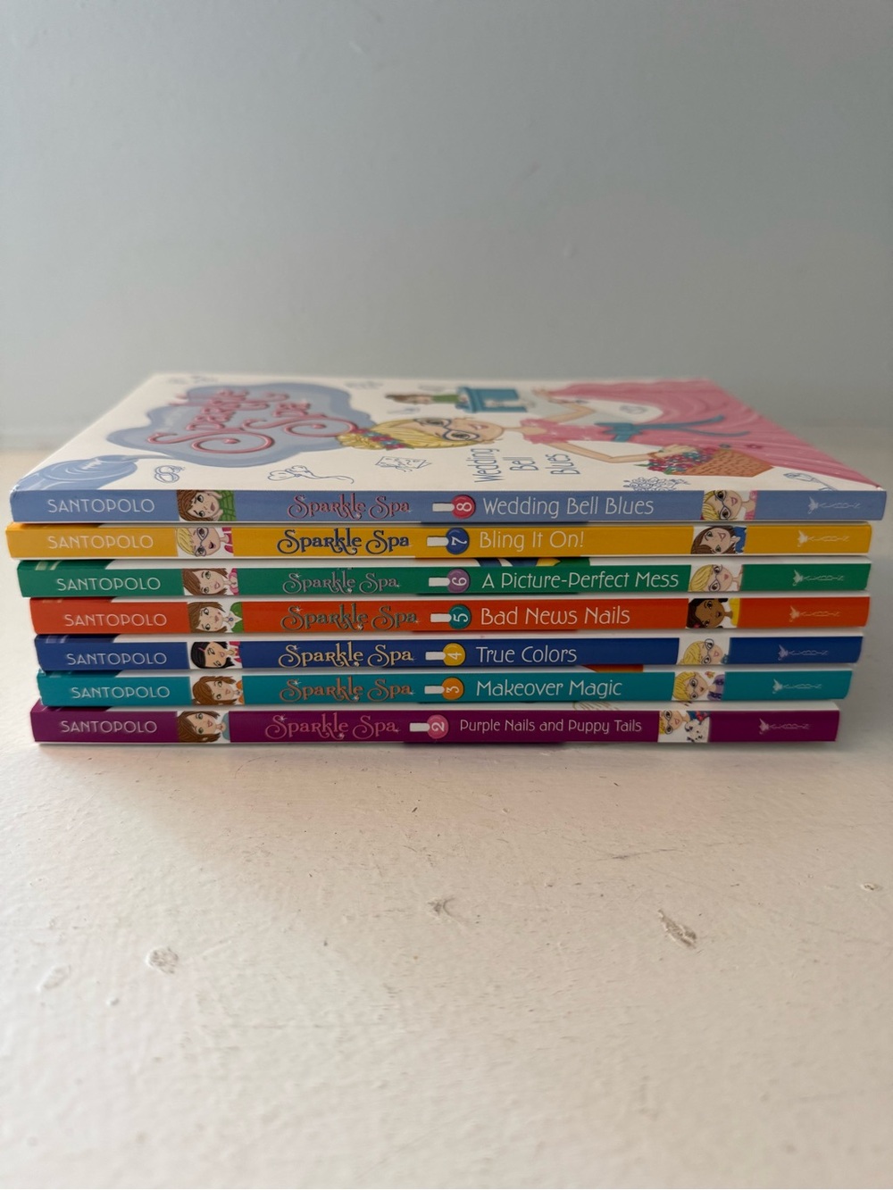 Sparkle Spa Book Set 2-8 by Jill Santopolo